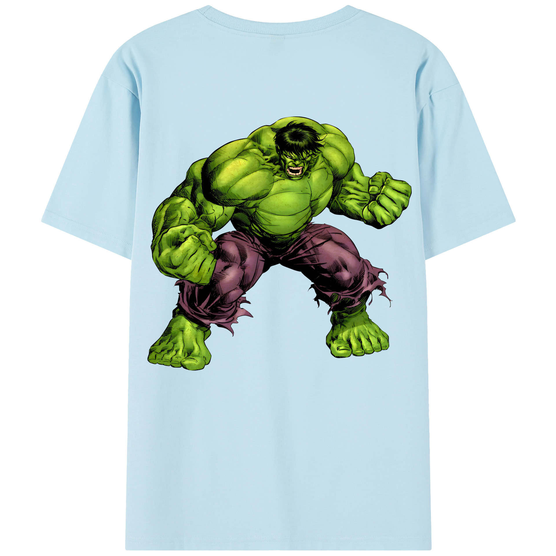 （画像用） アベンジャーズ The Avengers 綿100％半袖Tシャツ（背面プリント）